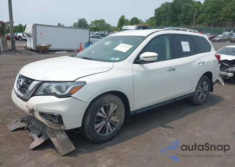 2019 Nissan Pathfinder Sl z USA, uszkodzony, nr VIN 5N1DR2MM5KC615110